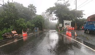 因應璨樹颱風豪雨　預警性封閉4道路