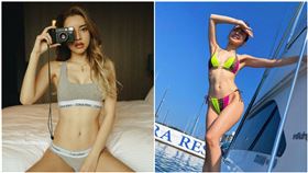 激凸跑外送！混血正妹爆紅　1年後「上下全露」性感照曝光　（圖／翻攝自mariayuofficial IG）