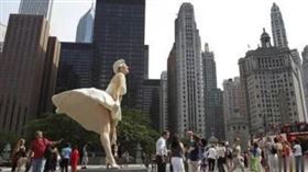 ▲瑪麗蓮夢露雕像。（圖／翻攝自百度百科）