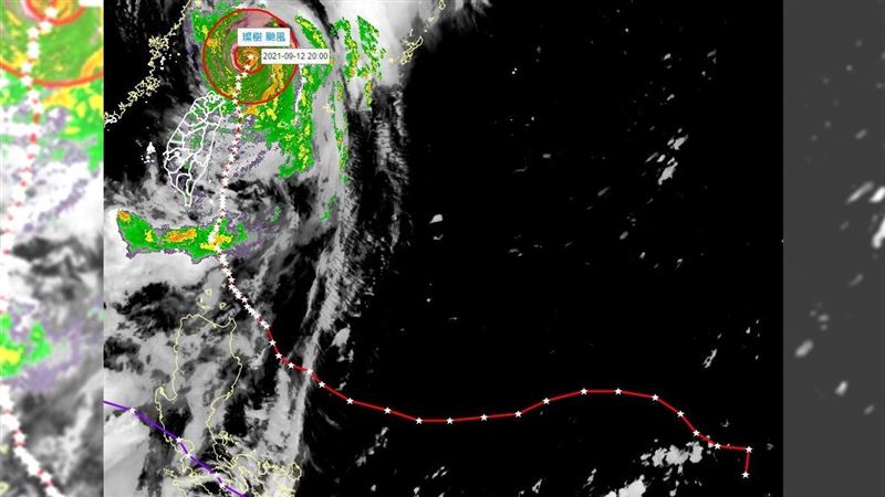 璨樹颱風掰掰！軌跡「遇島就閃」超神