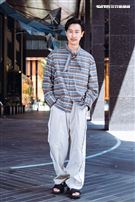 邱凱偉三立新聞網專訪。（圖／記者楊澍攝影）