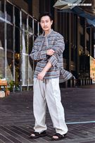 邱凱偉三立新聞網專訪。（圖／記者楊澍攝影）