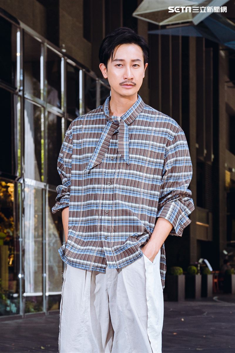 邱凱偉三立新聞網專訪。（圖／記者楊澍攝影）