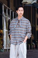 邱凱偉三立新聞網專訪。（圖／記者楊澍攝影）