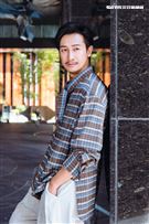 邱凱偉三立新聞網專訪。（圖／記者楊澍攝影）