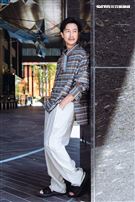 邱凱偉三立新聞網專訪。（圖／記者楊澍攝影）