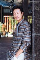 邱凱偉三立新聞網專訪。（圖／記者楊澍攝影）