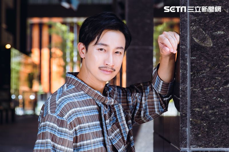 邱凱偉三立新聞網專訪。（圖／記者楊澍攝影）