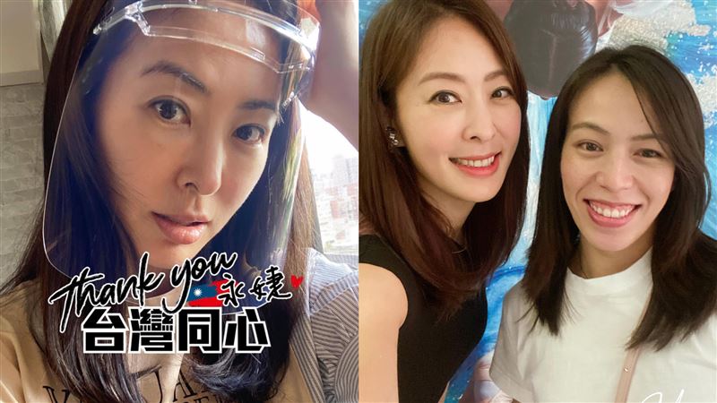 2女神合體！賈永婕、郭婞淳罕曬合照