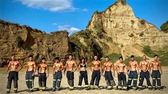 快搶！桃園首發消防猛男月曆來了