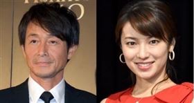 吉田榮作在2018年被爆出和小13歲的內山理名交往，如今傳出結婚消息。(圖／翻攝自推特）