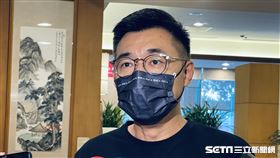 江啟臣出席「1218重新出發！政府獨裁、公投制裁！」記者會（圖／記者林恩如攝影）