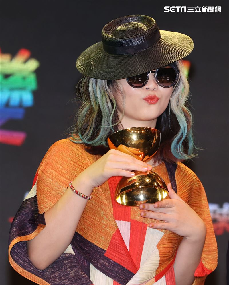 ?te壞特出席「VALO首部曲-阿米巴」Online限定5G多視角全球首演媒體發布會。（記者邱榮吉/攝影）