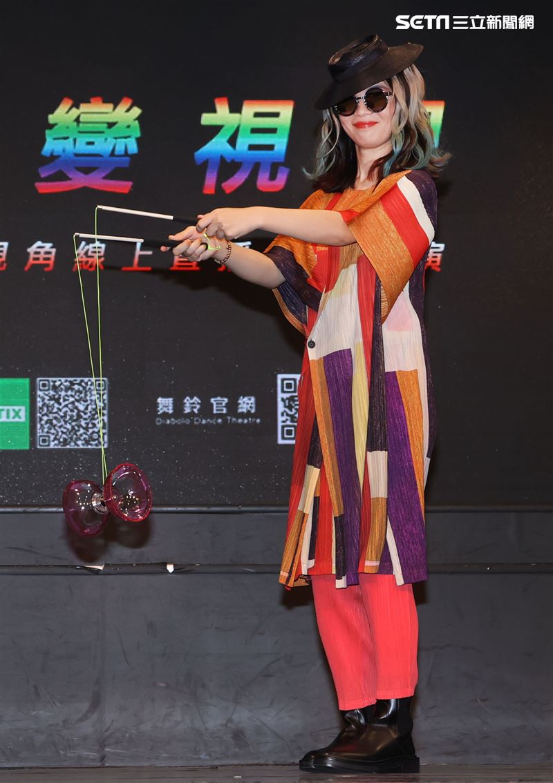 ?te壞特出席「VALO首部曲-阿米巴」Online限定5G多視角全球首演媒體發布會。（記者邱榮吉/攝影）