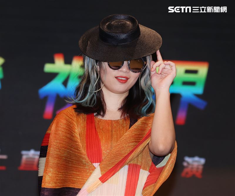 ?te壞特出席「VALO首部曲-阿米巴」Online限定5G多視角全球首演媒體發布會。（記者邱榮吉/攝影）