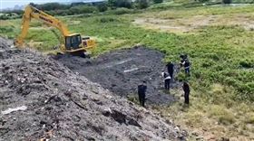 新竹,分屍,焚化爐,開挖（圖／翻攝畫面）