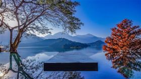 ▲日月潭涵碧樓秋季泳池（圖／業者提供）
