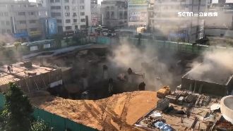 平鎮工地崩塌究責　專家疑：土堆太高