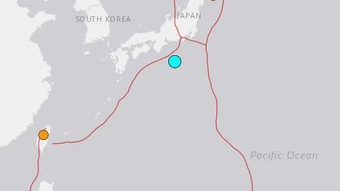日外海規模6.2地震　最大震度3