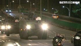 漢光演習第２天雲豹甲車出現在台北街頭