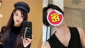 Yumi和胡雨桐疑似正在戀愛中。（圖／翻攝自Yumi、胡雨桐微博）