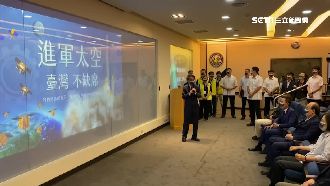 獵風者衛星明年升　總統：太空台灣隊