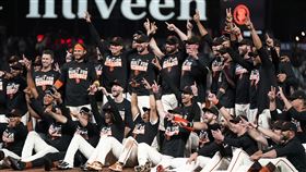 ▲舊金山巨人成為2021年首支晉級季後賽球隊。（圖／美聯社／達志影像）