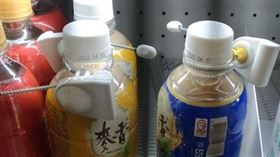 飲料,防盜扣,奶茶,超市（圖／「爆廢公社公開版」