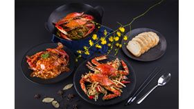 ▲台北凱達大飯店與「萬里蟹」品牌合作，每道只要680元，凱達香蟹六人合菜每套也只要4,600元！ （圖／翻攝自XXX）