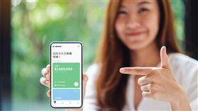 LINE Bank推出「振興五倍券加碼抽活動」，得獎者將享有刷卡消費「100%現金回饋」（圖／LINE Bank）
