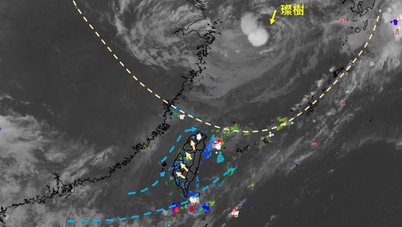 雷雨昨深夜突然轟炸台北　專家曝原因