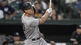 ▲賈吉（Aaron Judge）敲出本季第34轟！洋基5轟打爆金鶯。（圖／美聯社／達志影像）