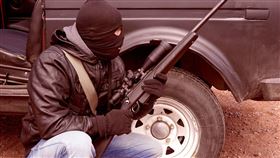 搶劫,綁架,綁匪,槍手 示意圖／取自Pixabay