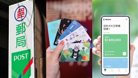 攻略／五倍券瘋加碼！15家銀行、網銀、郵局　優惠總整（組合圖／資料照）