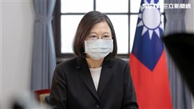 0915 蔡英文為「中美洲獨立200週年」線上慶祝活動錄製致詞影片（圖／總統府提供）