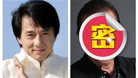 成龍與千葉真一（組合圖／翻攝自百度百科）遮