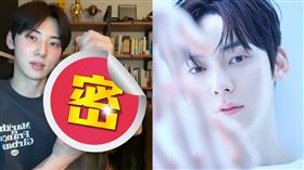 NU'EST成員黃旼炫。(圖／NU'EST官推，黃旼炫IG，VLIVE)