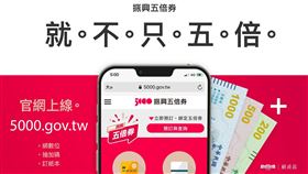 五倍券「4重要時間」快筆記！3張圖秒懂怎麼領（圖／翻攝自蘇貞昌臉書）