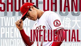 大谷翔平入圍時代雜誌百大風雲人物。（圖／翻攝自天使隊推特）