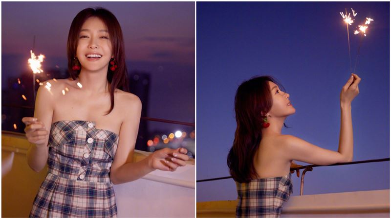 「前後都露」玩仙女棒　竟是大咖女星