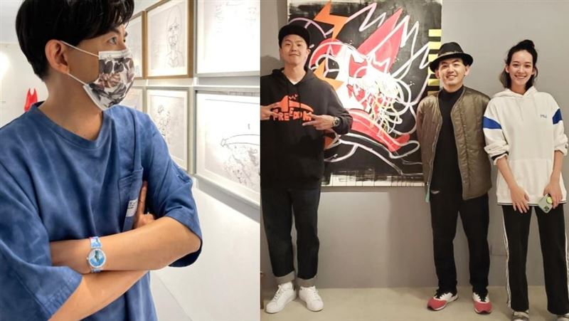 黃子佼藉畫作憶小鬼：另一種方式存在