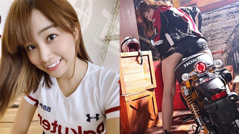 騎車激曬屁股蛋　女神一轉正面網暴動