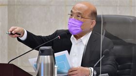 行政院長蘇貞昌15日主持食安會報（圖／行政院提供）