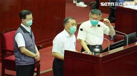 黃世傑，柯文哲，蔡炳坤