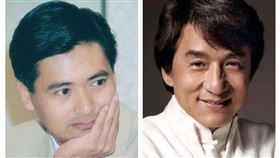 ▲周潤發、成龍。（示意圖／翻攝自百度百科）