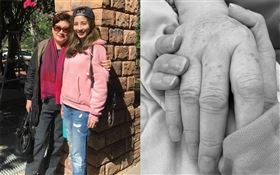 愛雅（張艾亞）母親過世。（圖／翻攝自臉書）