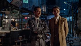 《金錢帝國：追虎擒龍》古天樂林家棟劇照。（圖／華映提供）