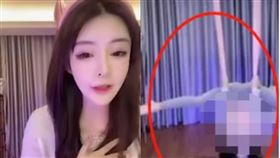 空中瑜珈,走光,網紅,表演