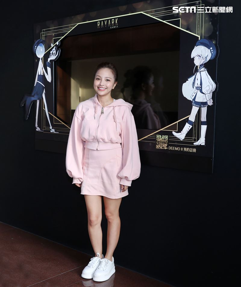 凱希金鐘入圍三立新聞網專訪。（記者邱榮吉/攝影）