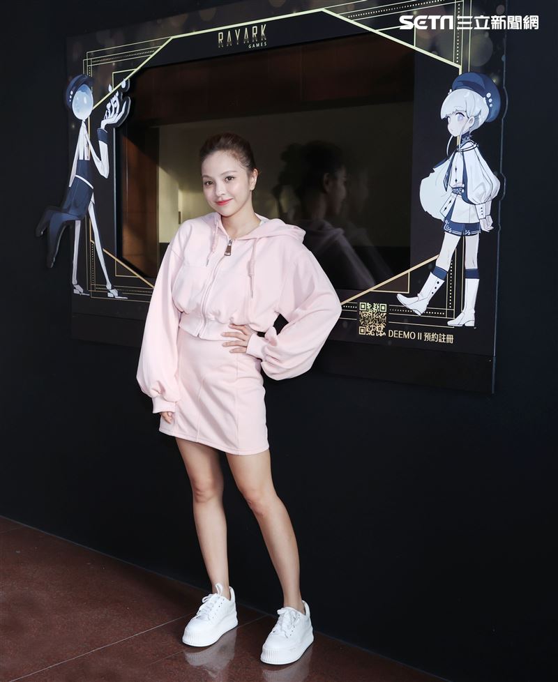 凱希金鐘入圍三立新聞網專訪。（記者邱榮吉/攝影）